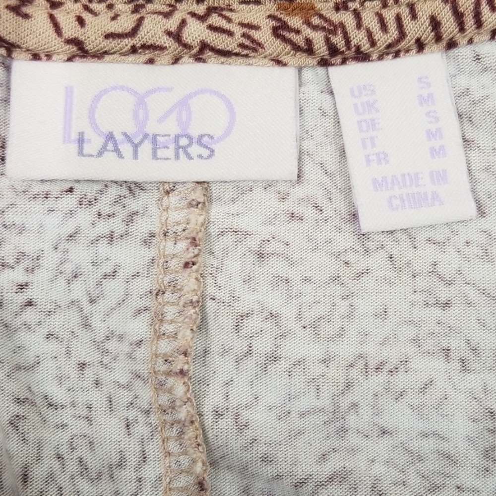 LOGO Layers Patterned Tunic Tank - Picture 2 of 7